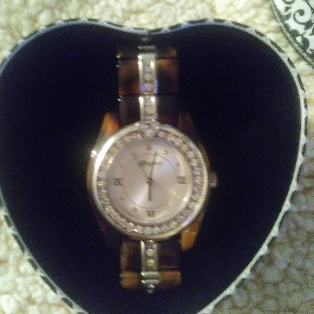 Brighton Dana Point Tortoise shell watch
